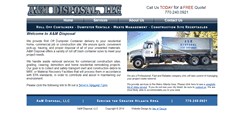 Desktop Screenshot of amdisposal.com